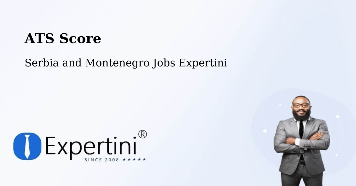Resume ATS Score & Job Description Match Tool – Amos - Serbia and Montenegro Jobs Expertini